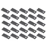 (25) Replacement CCW Disc Mower Blades 37302223M1 Fits Case-IH Fits Vicon