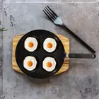 Pancake Maker Egg Poaching Cups Eggs Shaping Cheesecake Pan Induction Egg Pan
