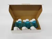 6x Canary / Finch Bird Cage Aviary BLUE ( Anti Algae ) Drink Botle Water Feeder