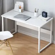 莫菲思 日式簡約100x45cm層架款電腦桌-白色 桌子 工作桌 辦公桌 (7.5折)