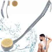 Cepillo Para Espalda Con Mango Largo Ducha Cepillo De Baño Bano Espalda De 20,5