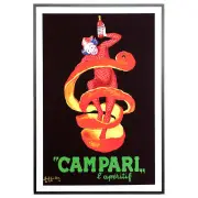 Campari Clown Print