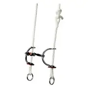 Weaver Leather Weaver SS Copper Roller Gag Browband Headstall