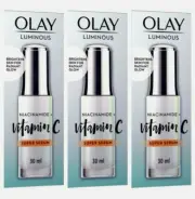 6x Olay Luminous Niacinamide Vitamin C Serum 30ml - RRP $360