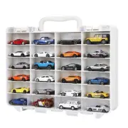 Hot Wheels Storage Case: Carrying Display Case for 1/64 Scale Toy Cars, 48-Sl...