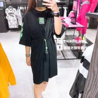 在飛比找Yahoo!奇摩拍賣優惠-【豬豬老闆】PUMA 流行系列 Evide 黑色 七分袖 連