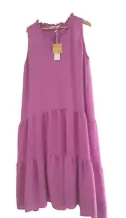 Fabulous Size 16 (S) Taking Shape Day Dream Tiered Dress Rrp $139.95 Tassels