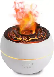 Volcano Humidifier Oil Diffuser, Volcano 360Ml Aromatherapy Humidifier, 2 Bright