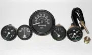 Speedometer 80 Temp Oil Fuel Amp Gauge Kit Olive for Willys MB Jeep Ford CJ GPW