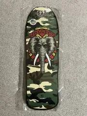 MIKE VALLELY camo ELEPHANT Powell Peralta SKATEBOARD DECK Old School Reissue
