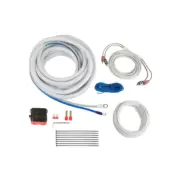 Cerwin-Vega CAKM82 -8 Gauge Complete Waterproof Amp Kit,& 20ft RCA speaker cable