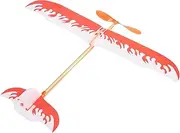 jojofuny Powered Airplane Model Bird for Flying Bird Rubber Band Powered Airplane Small Wind-Powered Plane Paper Aircraft Model Airplane Birds Airplanes Plastic