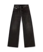 Diesel 1996 D-Sire Wide-Leg Jeans 25/32,24,27/32,26/32,25,26,24/32,27,23/32,28,29,30 Black/dark grey