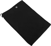 GANAZONO Portable Golf Cleaning Towel Convenient Microfiber Towel for Cleaning Stylish Design with Clips for Practice and Competitions