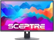 Sceptre 24 Inch 75Hz 1080p LED Monitor with Build-in Speakers HDMI VGA Ports,