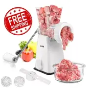 Blender Food Meat Beef Sausage Chopper Mincer Manual Hand Grinder Cutter Kitchen
