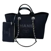 handbags Deauville Chanel Cloth for Female