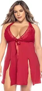 [Mapalé by Espiral] Women's Plus Size 7538x Sleep Chemise