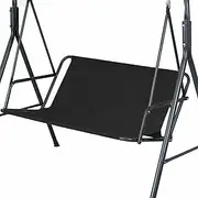 Patio Swing Cushion Covers Waterproof Outdoor Swing Seat Protection Cover, Thickened 600D Oxford Colth Cushion Replacement Swing Cover for 2 3 Seater (Swing not Included)~/