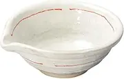 Powdered Knotted Yarn, Single Mouth 3.8 Small Bowl | Small Bowl [4.8 x 4.4 x 1.8 inches (12.2 x 11.2 x 4.5 cm), 6.3 oz (180 g)