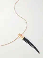 [Isabel Marant] Isabel Marant - Gold-tone Resin Necklace - One size One size Gold