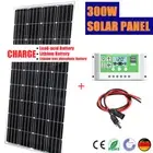 300W 12V MONO SOLAR PANEL KIT CHARGE LEAD-ACID & LITHIUM BATTERY 30A REGULATOR