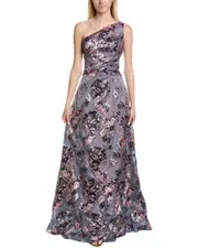 Rene Ruiz Brocade Gown