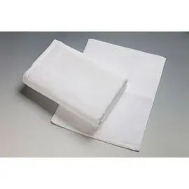 台灣製毛巾 飯店專用白方巾 單條 33x34cm 達興織造