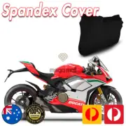 Spandex Motorcycle Cover Protector For Motor Bike Softline Black XL