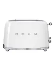 [Smeg] 50's Style 2 Slice Toaster in White TSF01WHAU