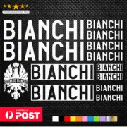 BIANCHI - KIT Vinyl Decals Stickers Sheet Bike Frame Cycle Cycling Bicycle V2