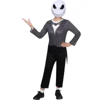 在飛比找蝦皮購物優惠-2023年耶誕夜驚魂骷髏傑克童裝男裝角色扮演服裝舞臺裝扮節日