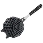 Eggette Breakfast Machine Non-Stick Love Heart Shape Waffle Pancake Griddle Pan