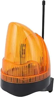 Jectse Flashing Alarm Lamp, LED Security Alarm Light Easy Installation Orange for Home (#2)