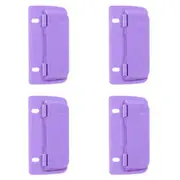 4x ColourHide Bindermate 2 Round Hole Punch Maker Paper Puncher f/File Binder PL
