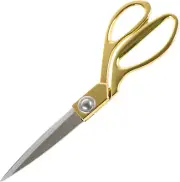 Stainless Steel Scissors Gold Scissor Professional Heavy Duty Shears 10.5" All