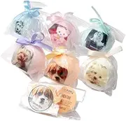 ADOPT-A-PUPPY BATH BOMBS for kids with 6 ADORABLE XL bath bombs with surprise puppy inside, USA Made, Handmade, Natural Bath Bombs, Birthday Gift idea for Kids, Spa Parties