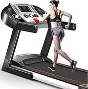 Treadmills,Home Electric Treadmill Hydraulic Folding 3.5HP Motor Steel Frame Treadmill,Embedded Bluetooth Speaker,Suitable for Home and Gym Use