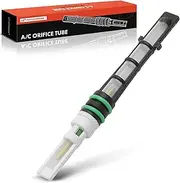 A-Premium A/C Orifice Tube Compatible with Ford E-150, E-250 Econoline, E-350 Club Wagon, E-150 Econoline Club Wagon, E-350 Super Duty, E-450 Econoline Super Duty, Black