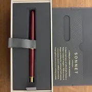 Parker Sonnet Red Gt Ballpoint Pen Multifunctional