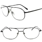 Classic Retro 80s 90s Rectangle Spring Hinge Black 1.50 Reading Reader Glasses