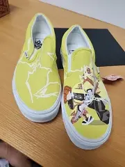 Custom Painted Size 10 Classic Slip On Vans