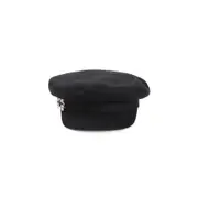 [Roger Vivier] Roger Vivier-Black Broche Sailor Wool Hat-Donna S OS