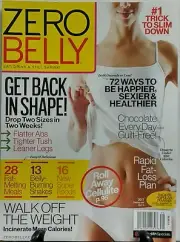 Zero Belly 2017 Get Back In Shape Walk Off The Weight Fat Loss FREE SHIPPING sb