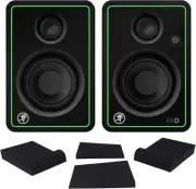 2 CR3-XBT 3" 50W Bluetooth Reference Multimedia Studio Monitors Speakers Bundle