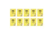 10x Spirax 321 Super Size Project Book 8mm Ruled 64 Pages School Notebook Yellow