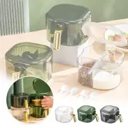 Kitchen Seasoning Box Condiment Sugar Salt Storage Container Case Home Spice Jar