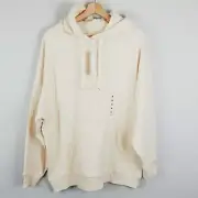 UNIQLO Womens Size M Long Sleeve Oversized Hooded Sweatshirt Jumper NEW + TAGS