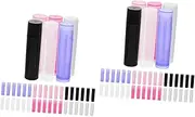 Baluue 120 Pcs Lipstick Tube Lipstick Molds Lip Gloss Holder Lip Gloss Tube Lip Gloss Making Kit Empty Lip Gloss Containers DIY Lip Balm Tubes Lip Tint Lipgloss Lip Balm Bottle Plastic