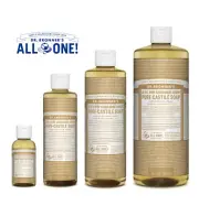 Dr. Bronner's Pure-Castile Soap Liquid Sandalwood Jasmine - 4 Sizes Available